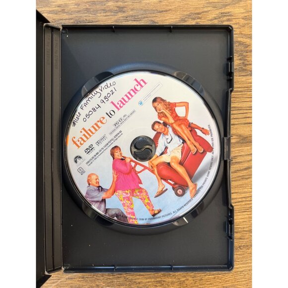 Failure To Launch DVD 2006 Romantic Comedy Movie Matthew McConaughey Pre-Owned - Picture 2 of 4